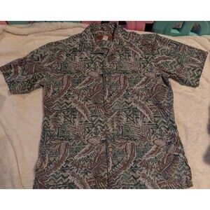 island traditions of hawaii shirt Men Size Large Button Up
